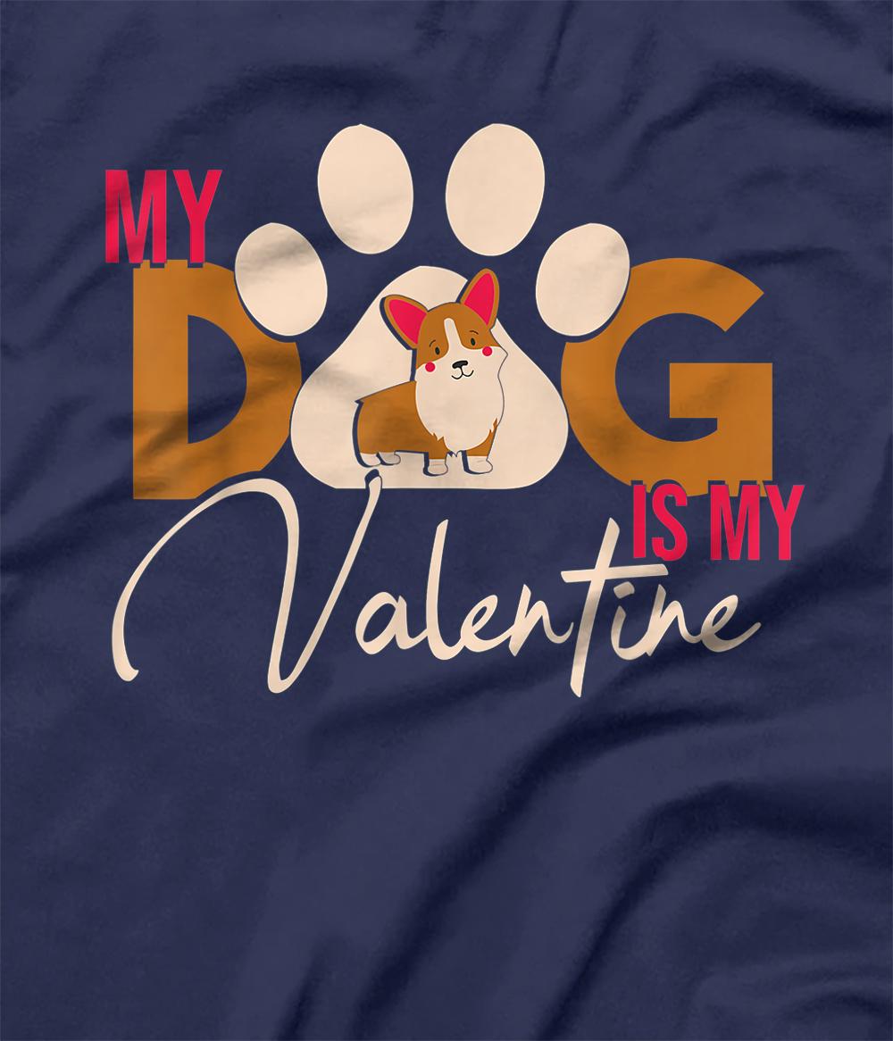 TeeStars My Dog is My Valentine for Dog Lover Singlet 