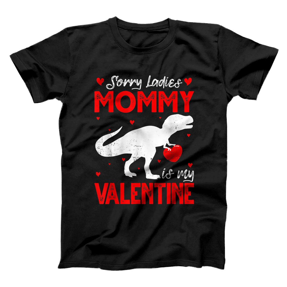 Personalized Sorry Ladies Mommy Is My Valentine Tee Boys Valentine's Day T-Shirt