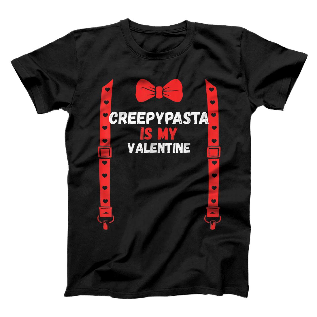 Personalized Valentines Day Custome creepypasta is my valentine For Him K T-Shirt