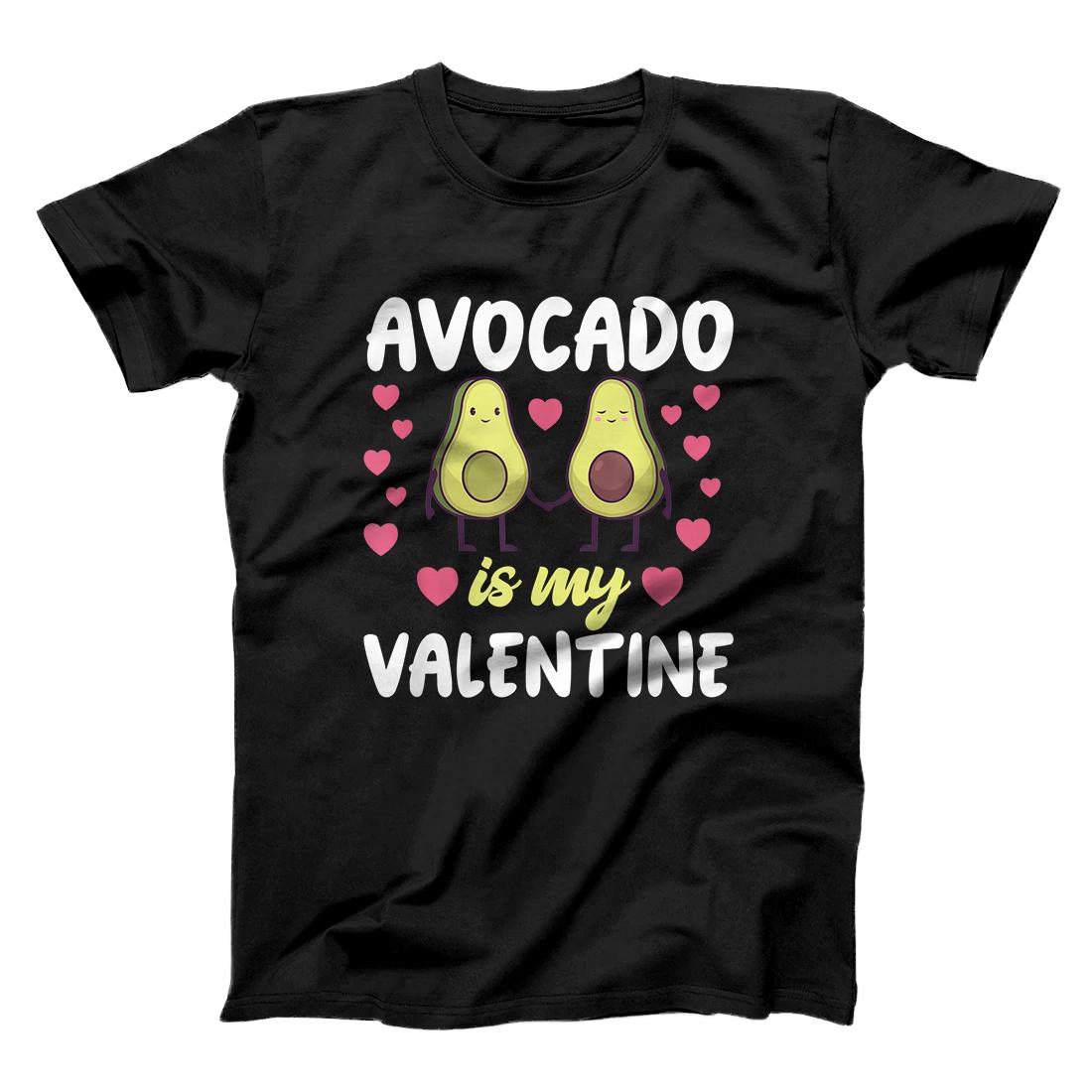 Personalized Valentine's Day Avocado Is My Valentine T-Shirt