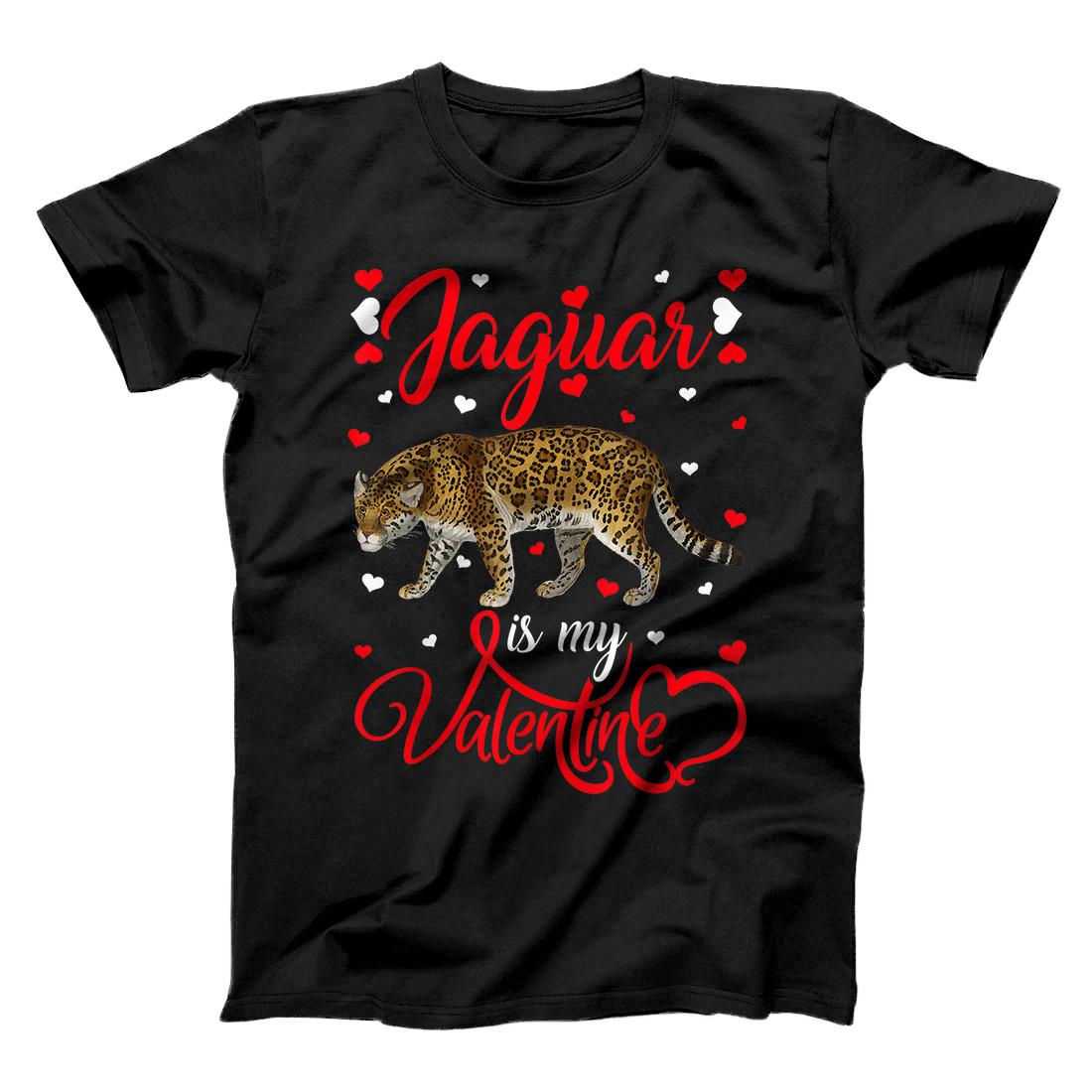 Personalized Jaguar Is My Valentine Funny Jaguar Valentine's Day T-Shirt