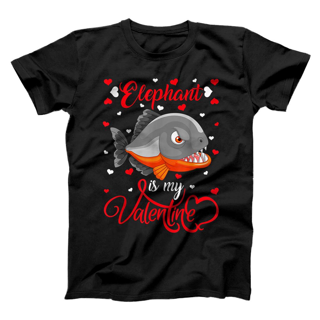 Piranha Is My Valentine Funny Piranha Valentine's Day T-Shirt