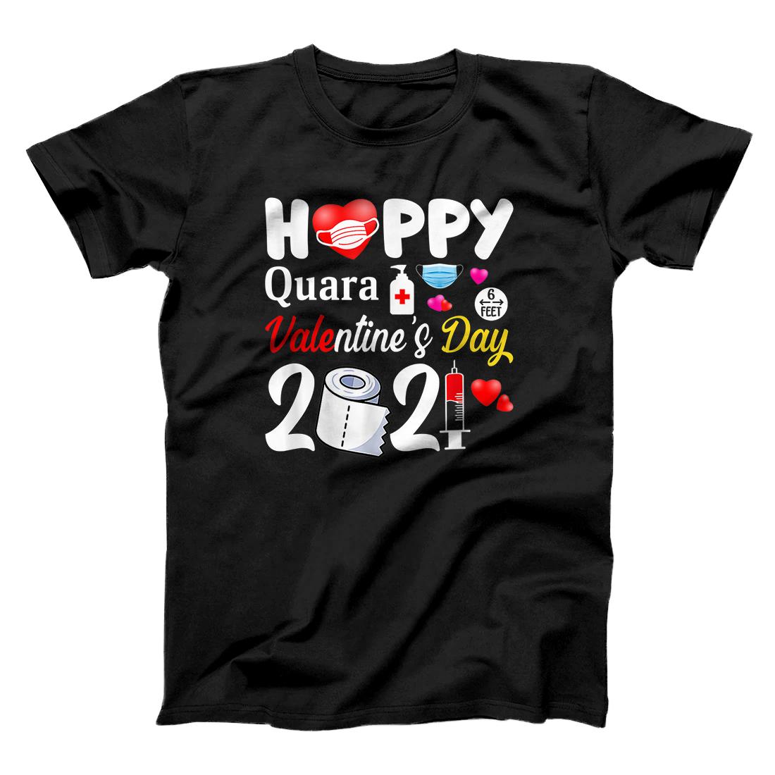 Happy Valentine's Day 2021 Funny Quarantine Valentine T-Shirt