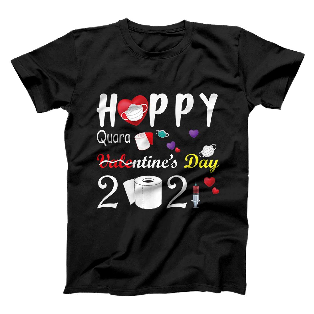 Happy Valentine's Day 2021 Funny Valentine Quarantine Gift T-Shirt