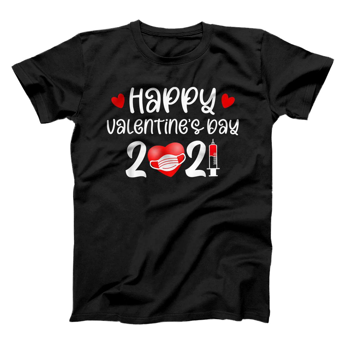 Happy Valentine's Day 2021 Funny Quarantine Valentine's Day T-Shirt