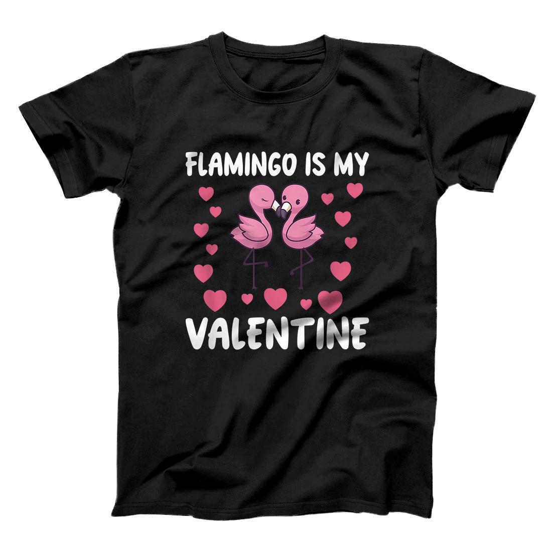 Flamingo Is My Valentine Valentine's Day Gift T-Shirt