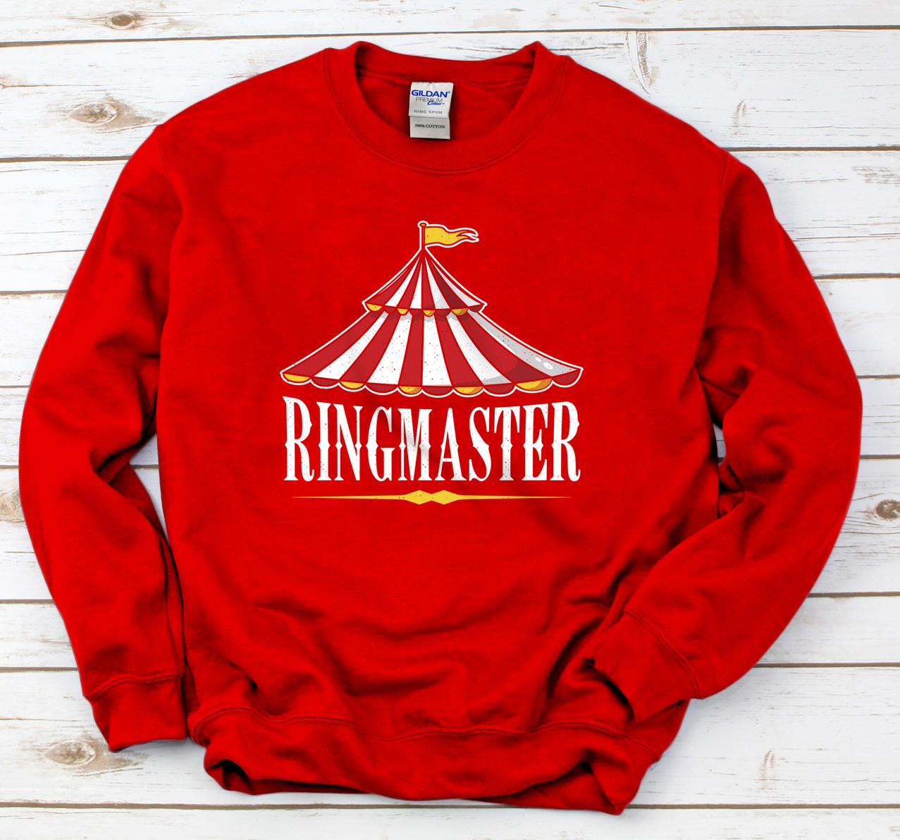Ringmaster Showman Gift Design Idea Pullover Hoodie - All Star Shirt