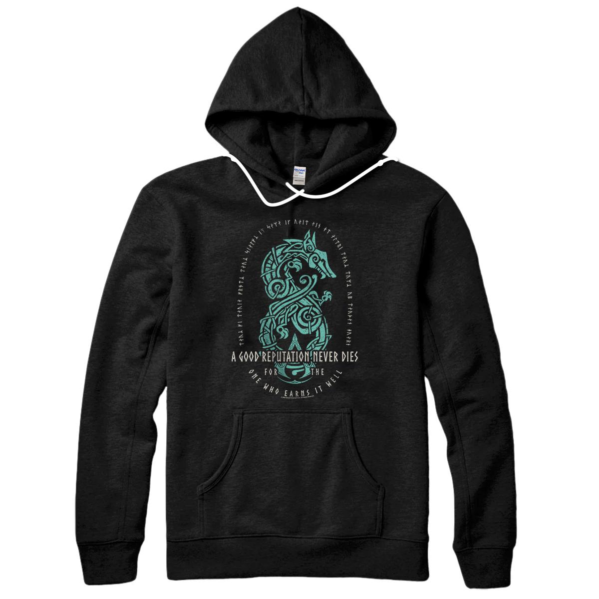 Personalized Assassin's Creed: Valhalla A Good Reputation Never Dies Pullover Hoodie