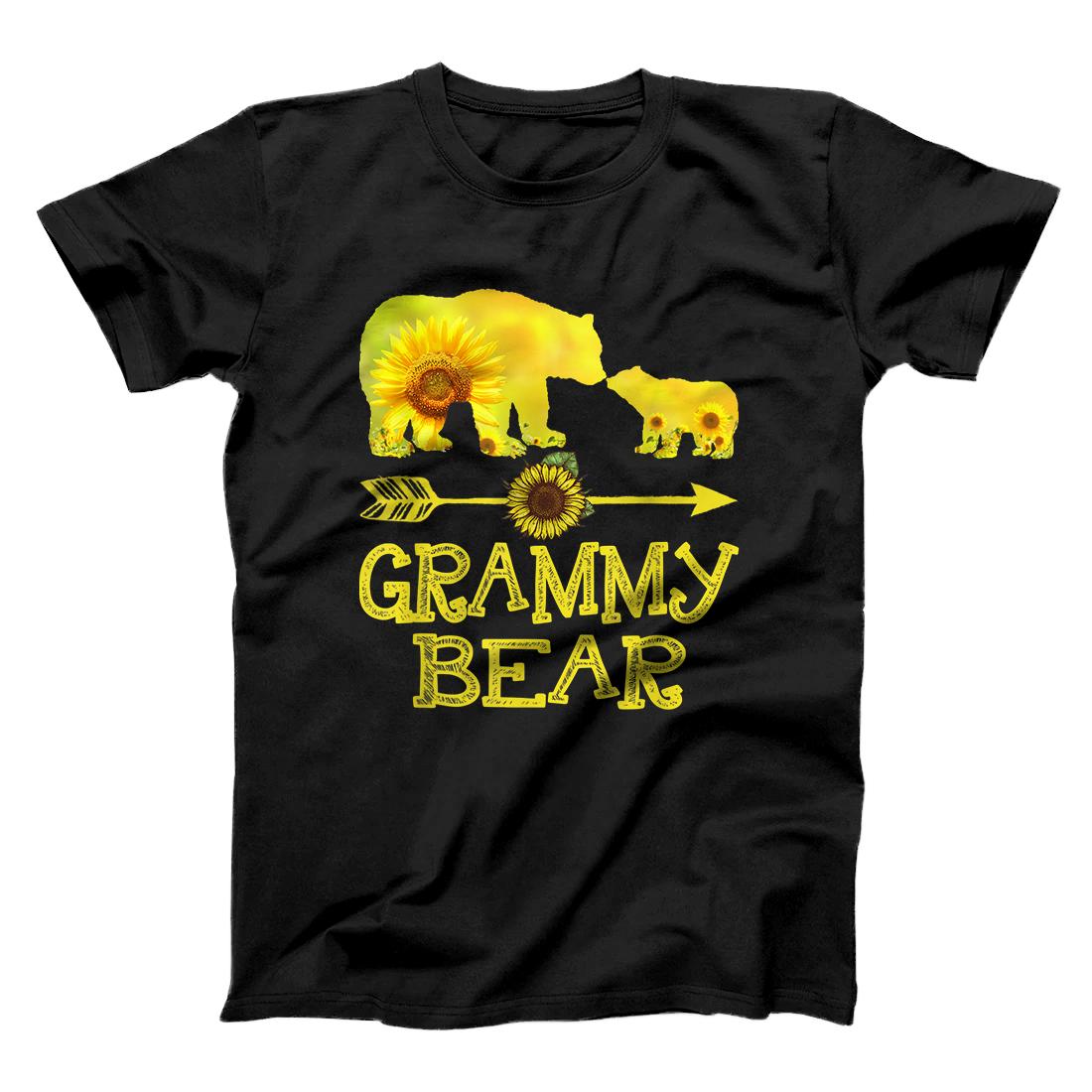 Grammy Bear Mothers Day Sunflower Family Gift T-Shirt