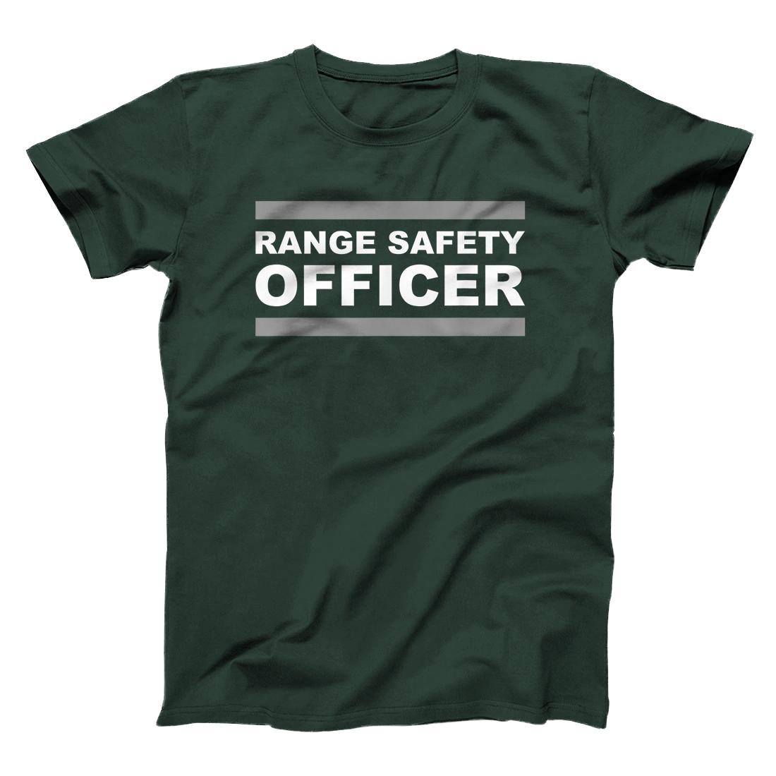 Personalized Range Safety Officer Block Text TShirt All Star Shirt