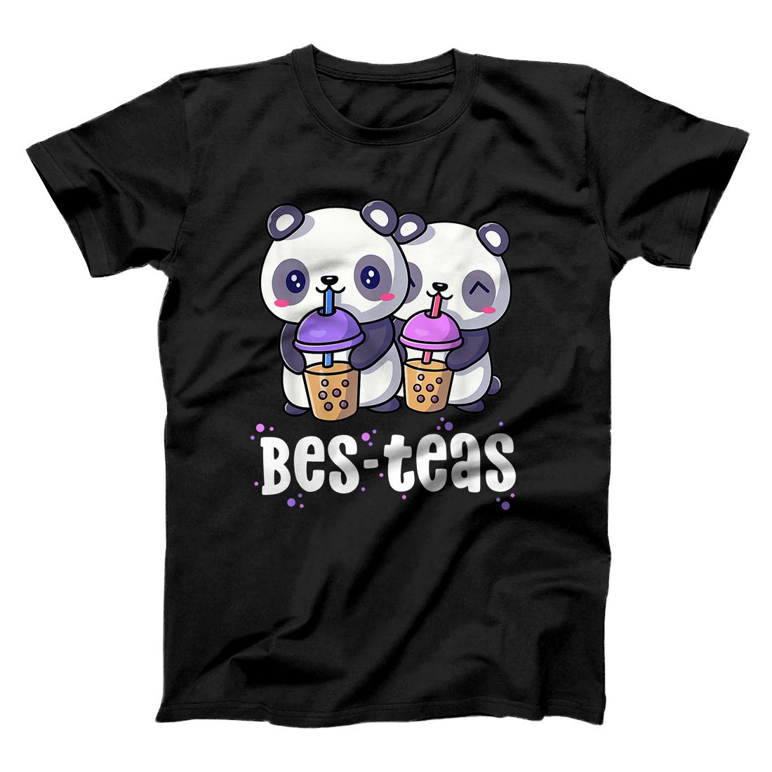 Personalized Boba Shirt Women Girls Bes Teas Kawaii Panda Bubble Tea T-Shirt