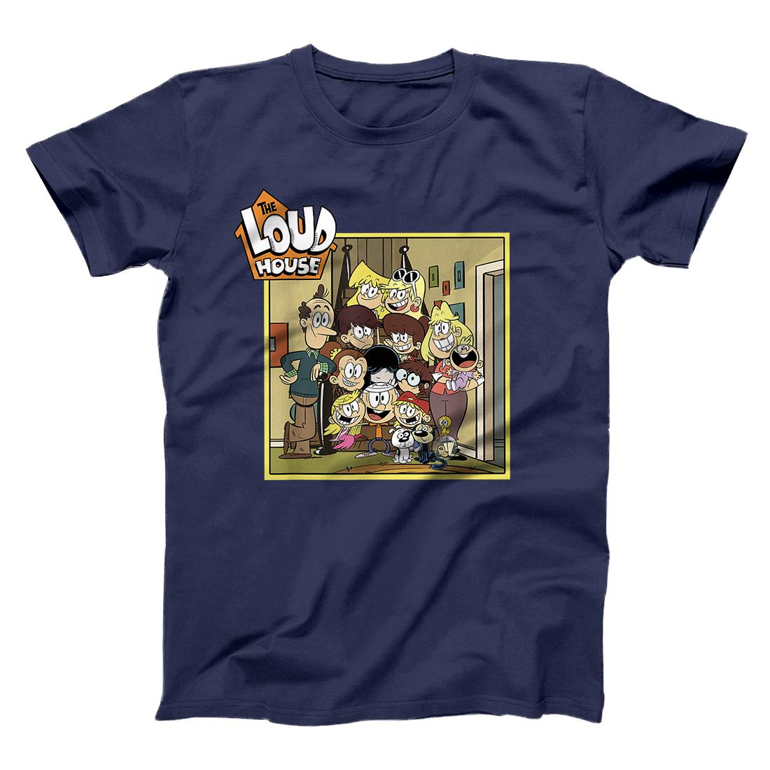 Personalized The Loud House Group Shot Framed Poster T-Shirt - All Star ...