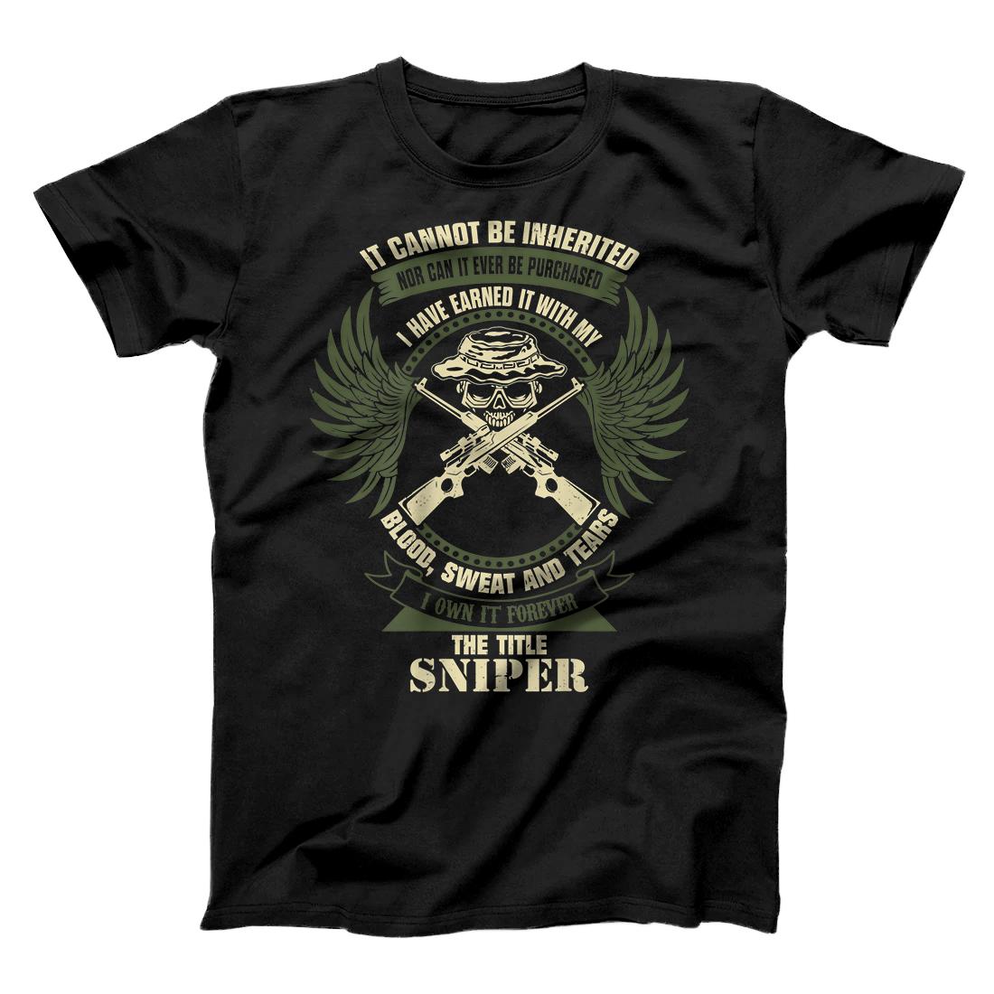 Personalized Military Sniper T-Shirt