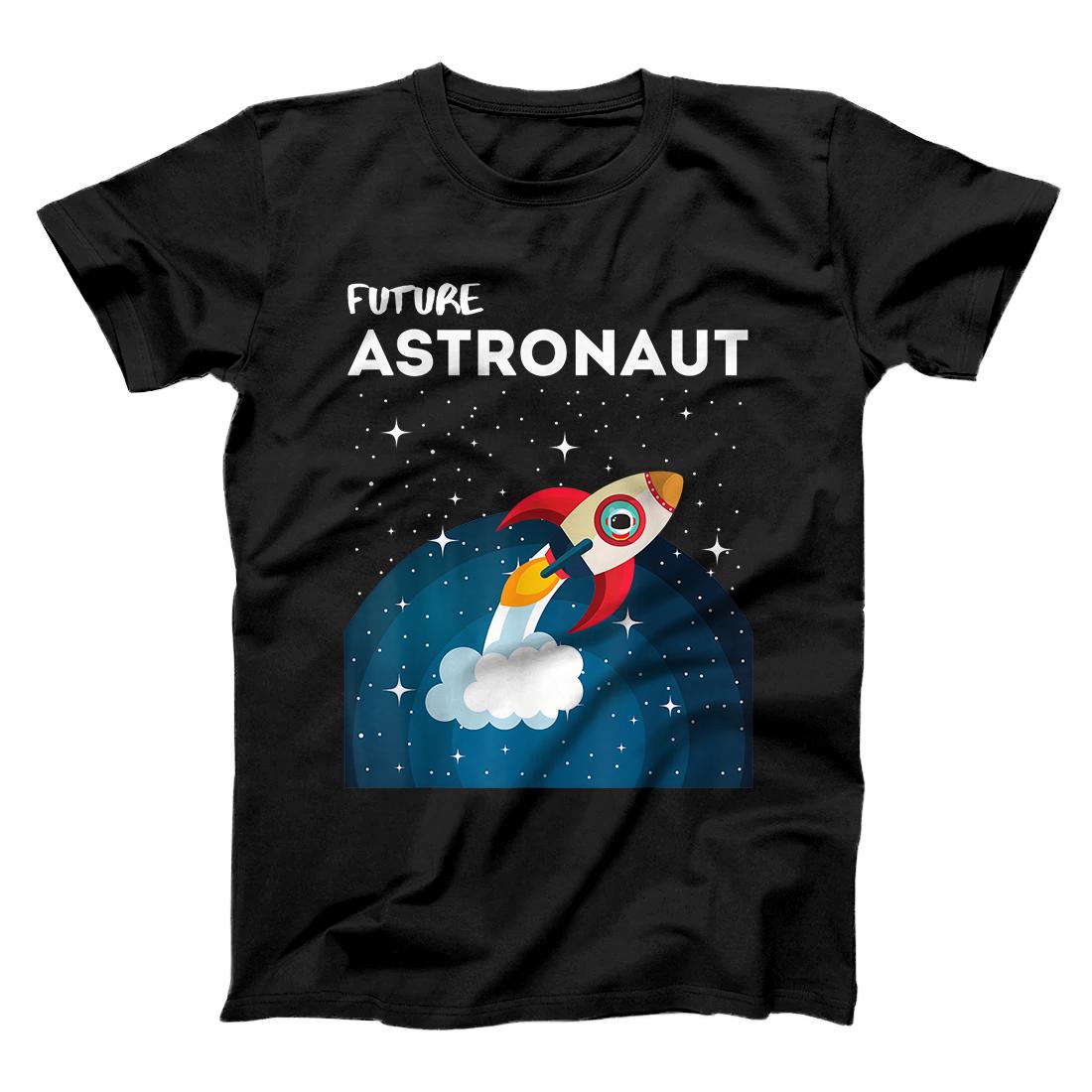 Personalized Kids Future Astronaut Shirt - Rocket Ship, Spaceship T-Shirt