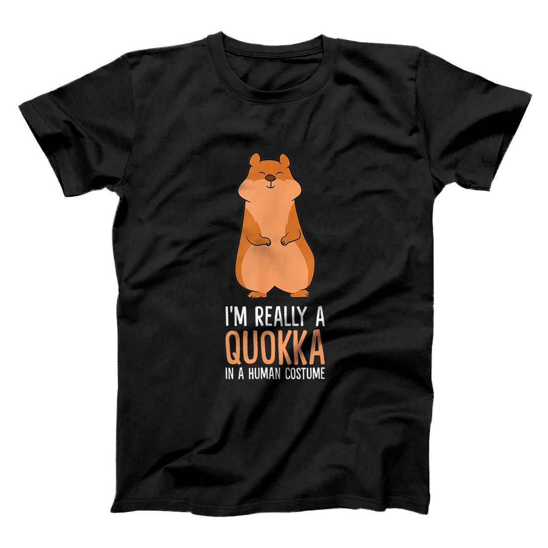 Personalized Funny Quokka Costume Australian Quokka I'm Really A Quokka T-Shirt