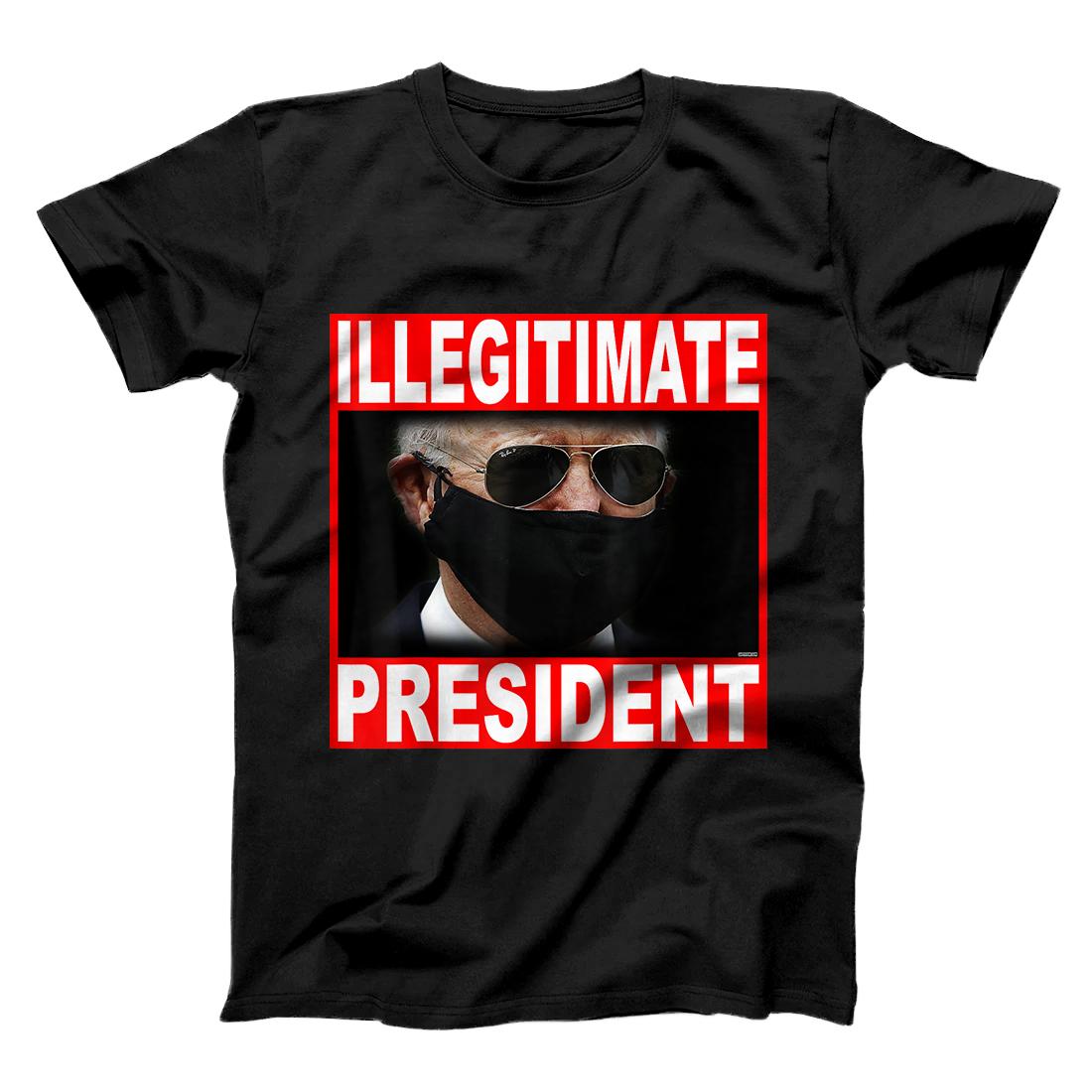 Personalized Joe Biden Illegitimate President T-Shirt