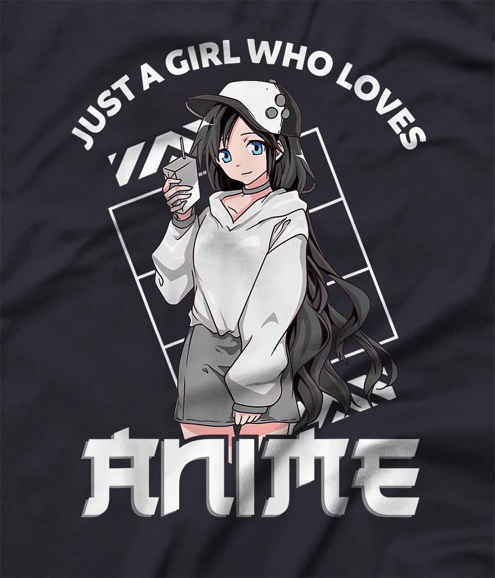 Just A Girl Who Loves Anime Gifts for Teen Girls Anime Merch T