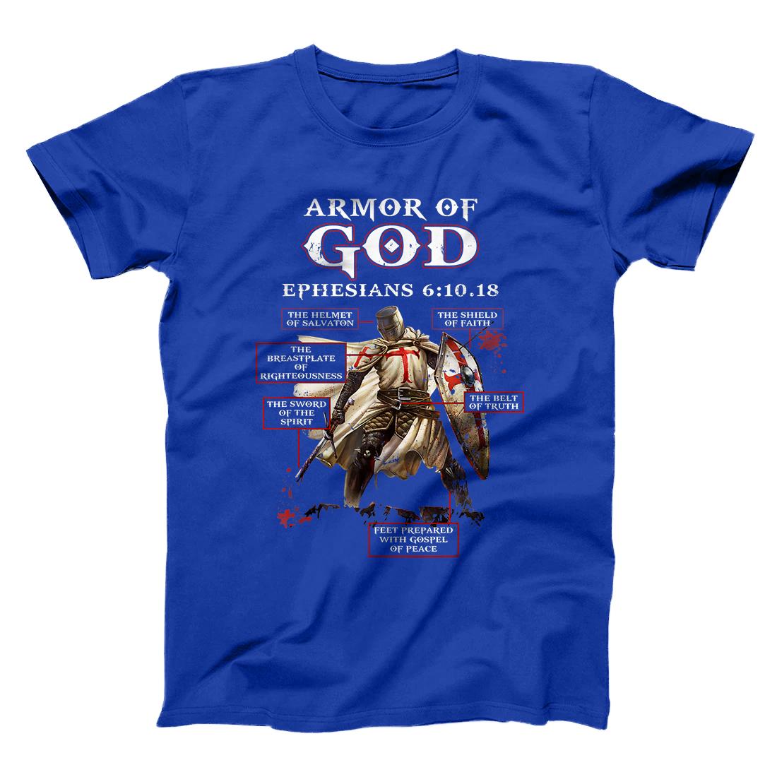 Personalized Armor Of God Knight Templar For Men TShirt All Star Shirt