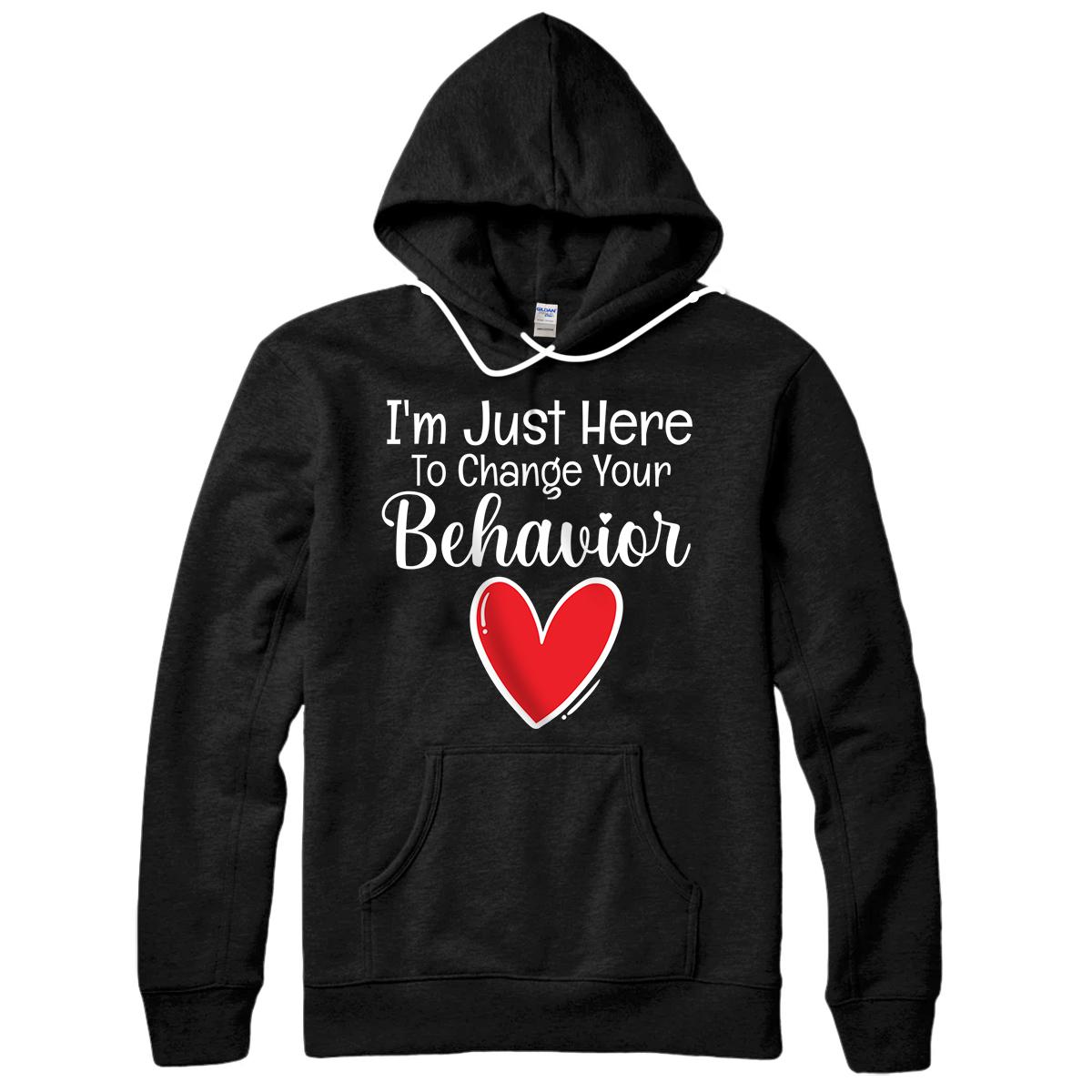 Personalized Behavior - Cute BCBA Gift Pullover Hoodie