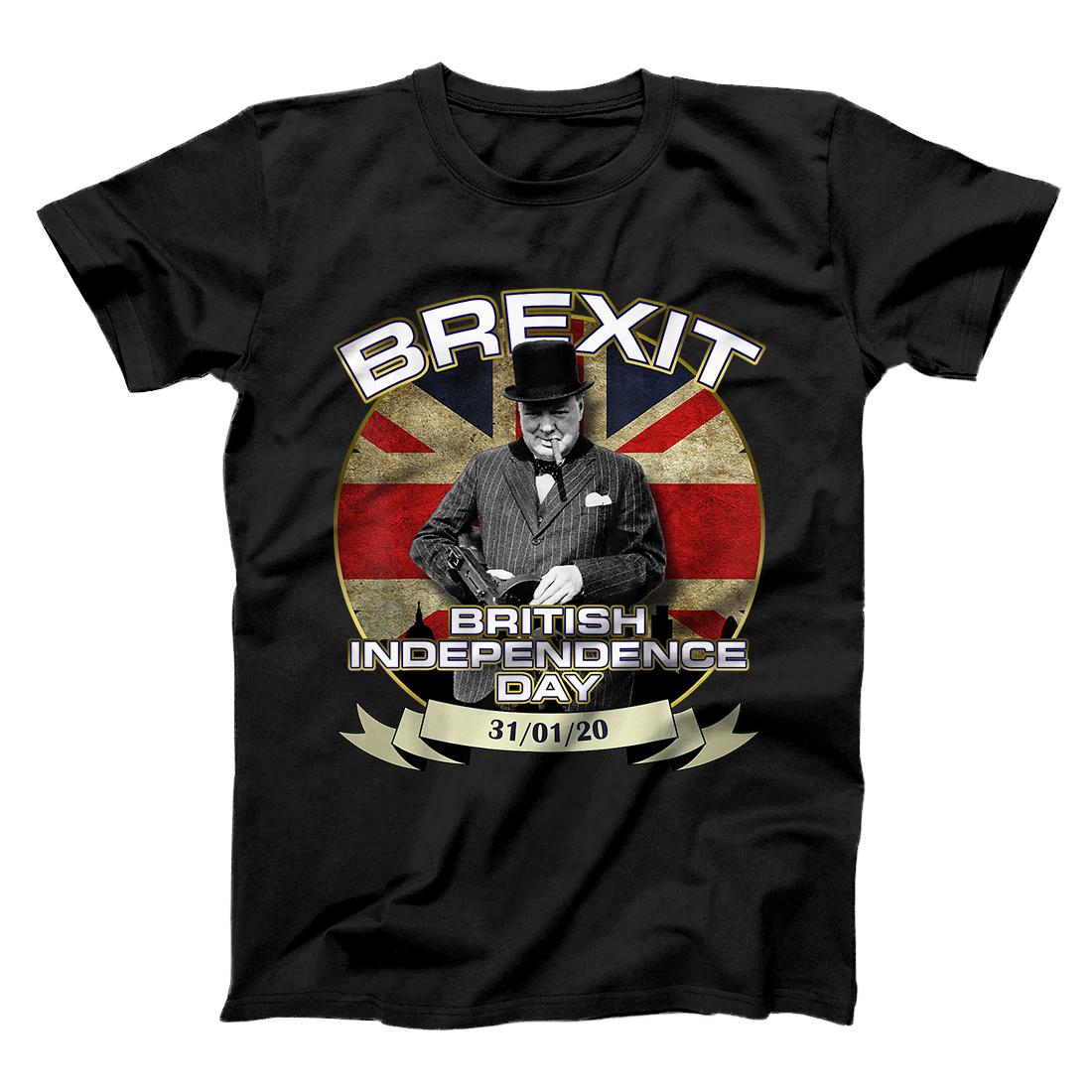 Winston Churchill British Independence Day TShirt Brexit T-Shirt