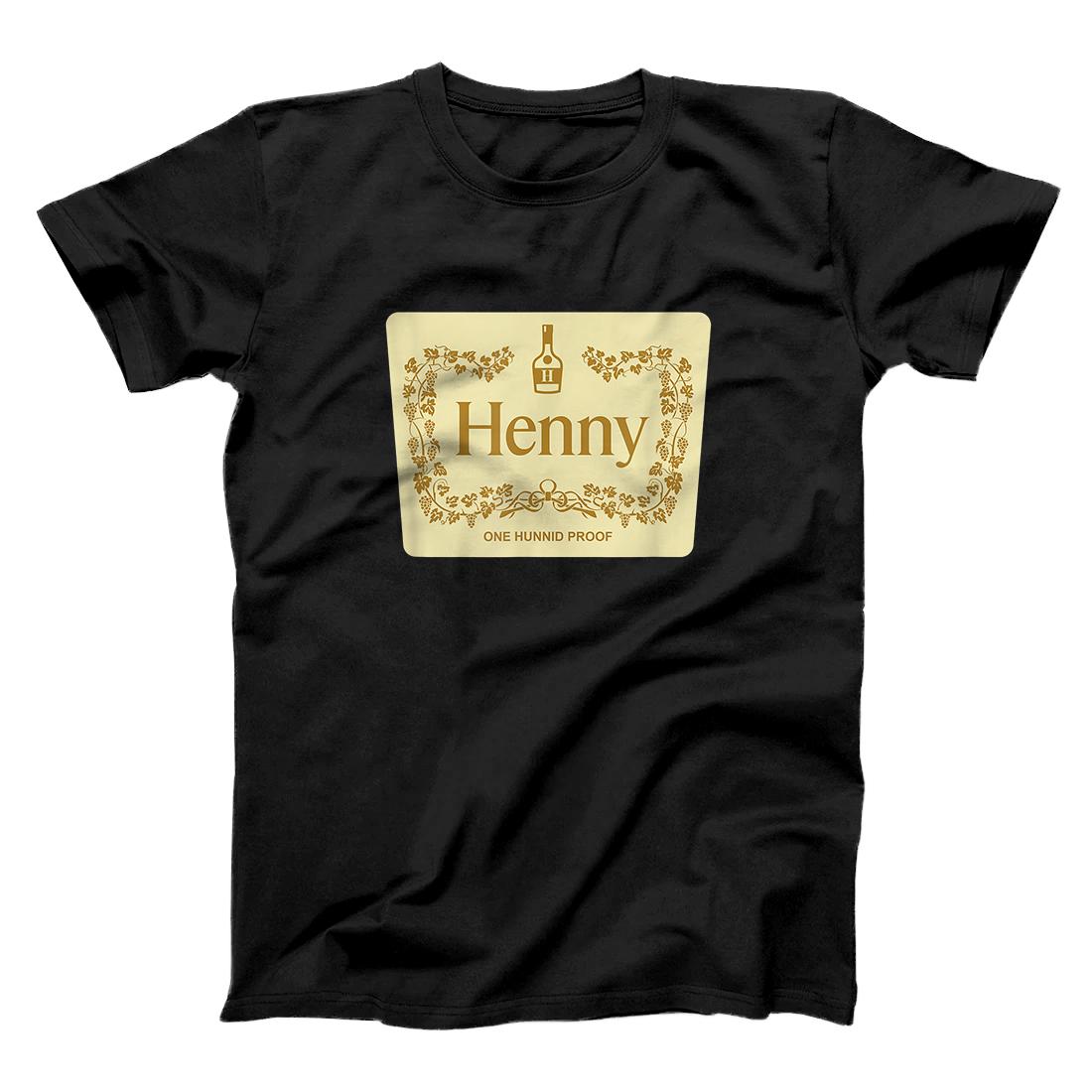 Personalized Henny Label T-Shirt