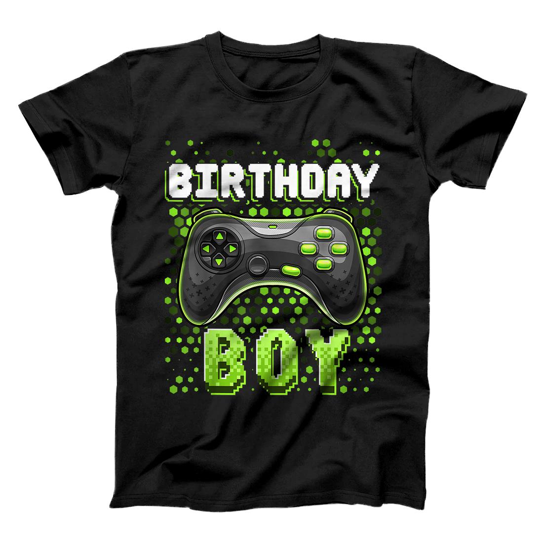 Birthday Boy Video Game Controller Birthday Gamer Gift Boys T-Shirt