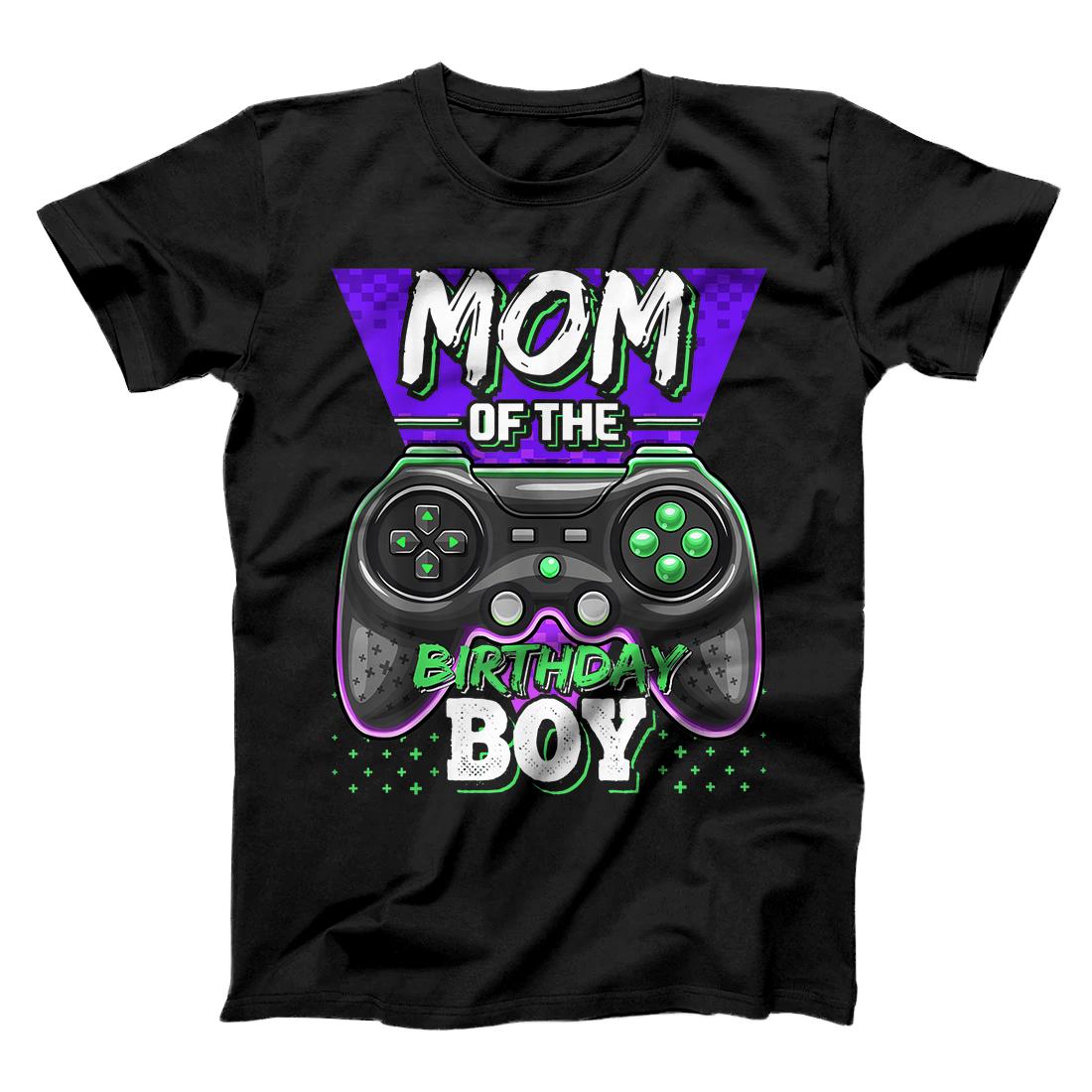 Mom of the Birthday Boy Matching Video Gamer Birthday Party T-Shirt