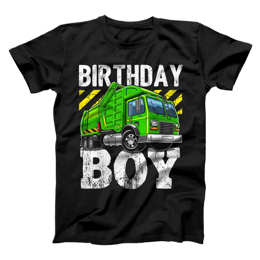 Birthday Boy Garbage Truck Birthday Party Boys Gift for Kids T-Shirt