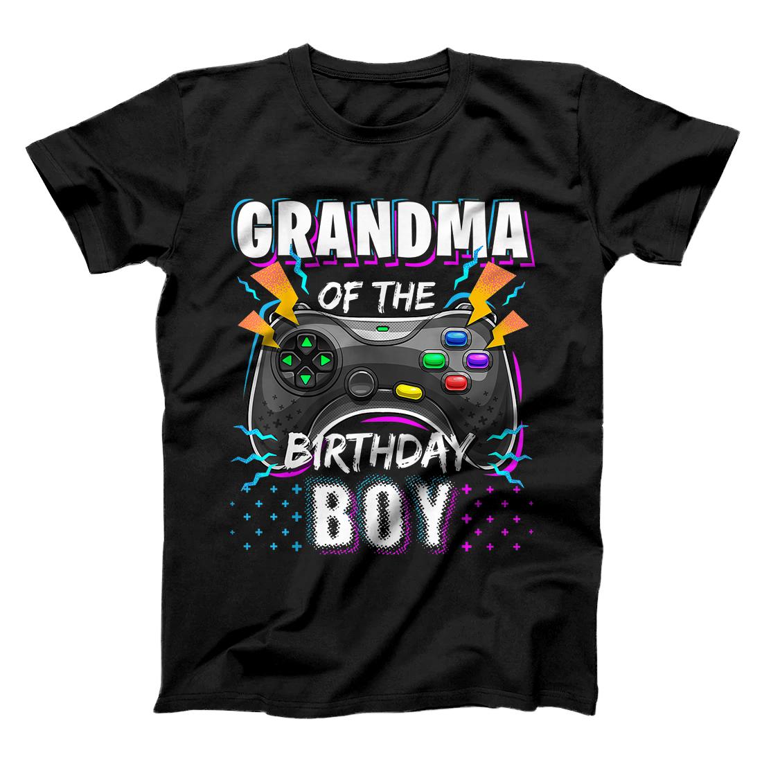 Grandma of the Birthday Boy Matching Video Game Birthday T-Shirt