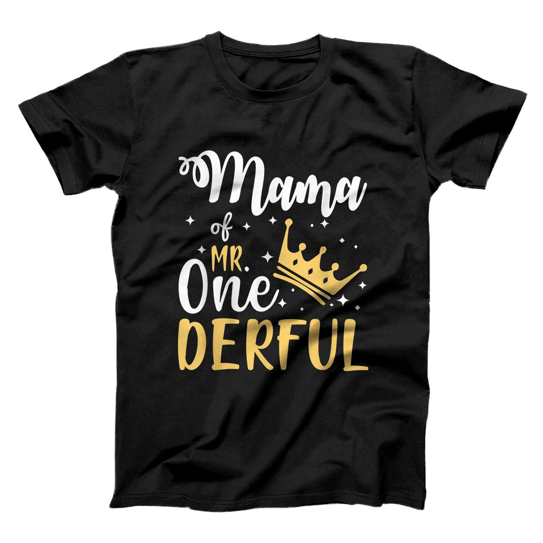 Download Mama Of Mr Onederful 1st Birthday One Derful Matching T Shirt All Print Az