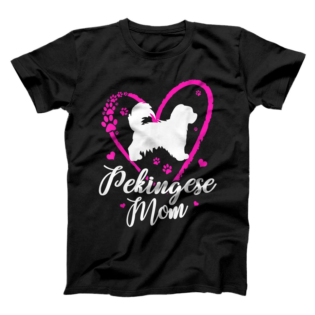 Cute Pekingese Mom For Mother's Day Gifts T-Shirt