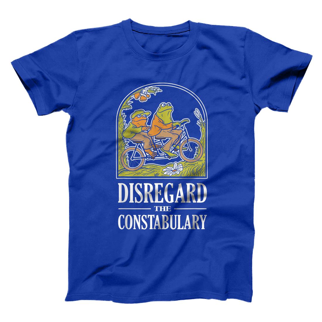 Personalized Disregard The Constabulary T-Shirt - Funny Frog Meme ...