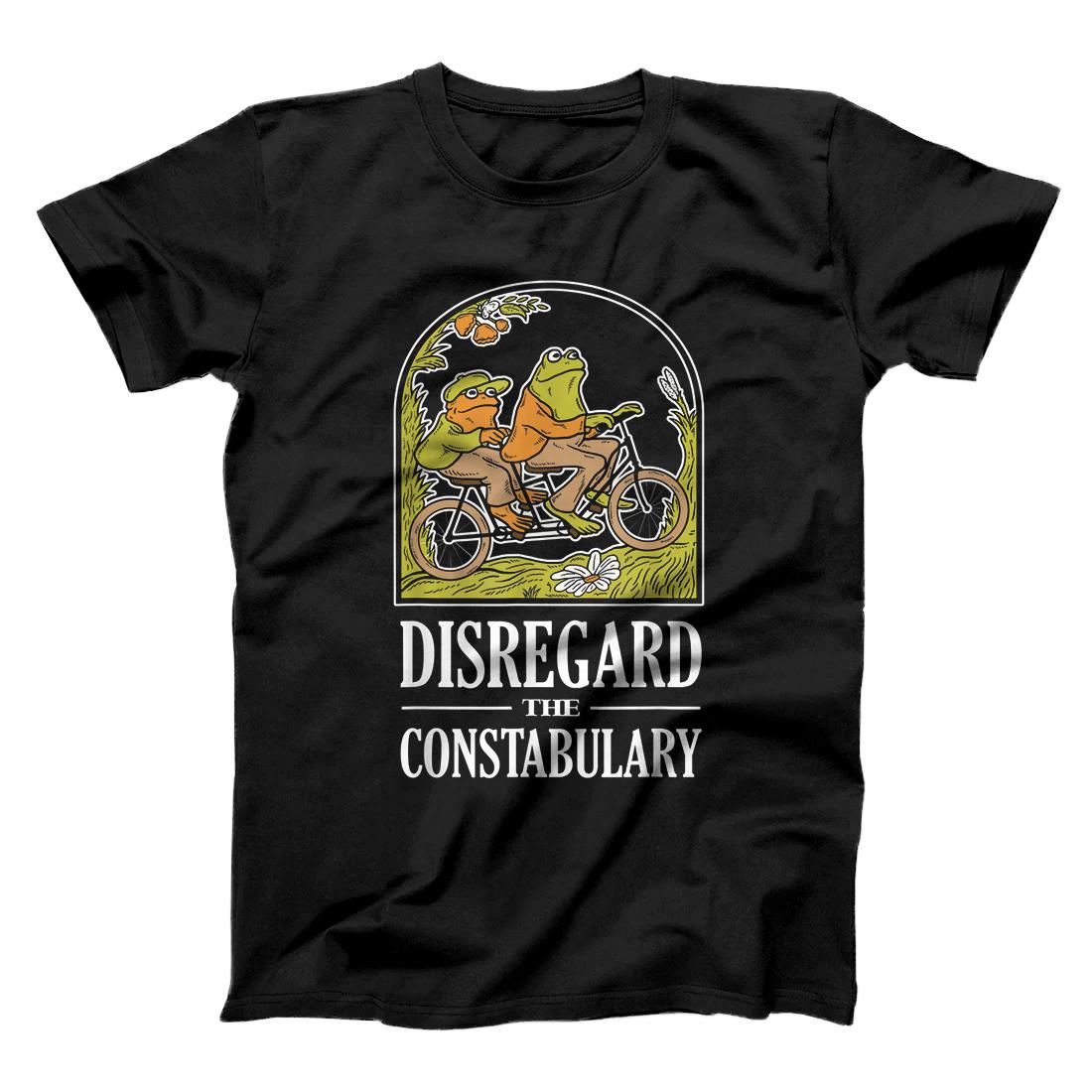 Personalized Disregard The Constabulary T-Shirt - Funny Frog Meme ...