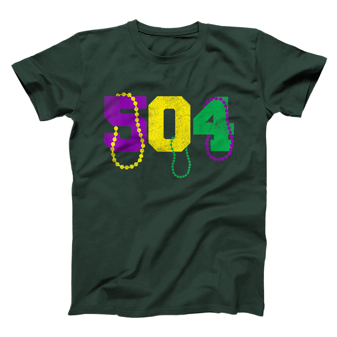 New Orleans Shirt Women Men Mardi Gras 504 Shirt New Orleans 