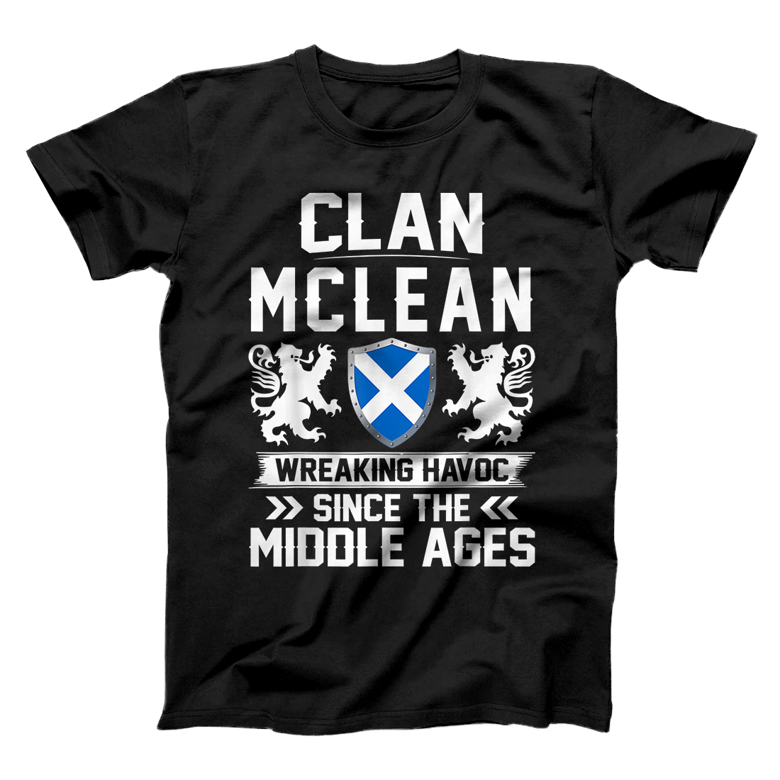 Clan MCLEAN scottish family scotland mothers day fathers T-Shirt