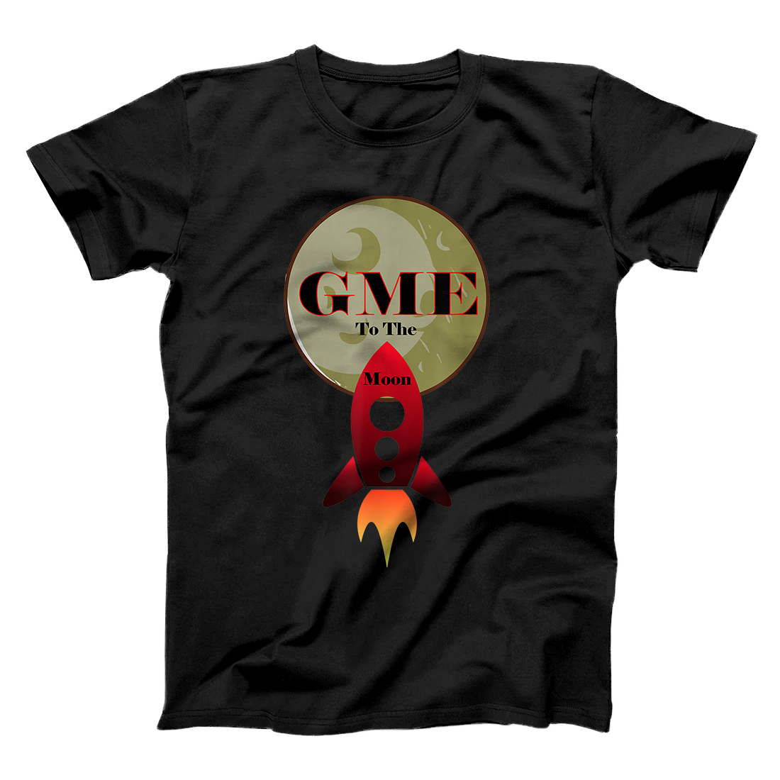 Personalized GME To The Moon Tshirt x Stonk Investor tshirt and Daytrader T-Shirt