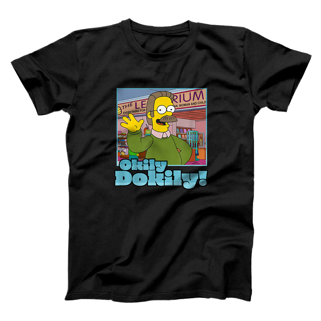 Personalized The Simpsons Ned Flanders Okily Dokily T-Shirt
