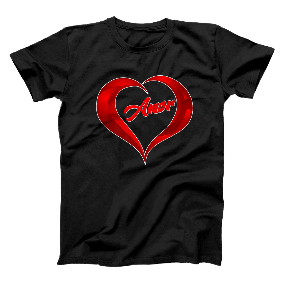 Personalized Amor T-Shirt Valentines Day Dia De San Valentin Premium T-Shirt