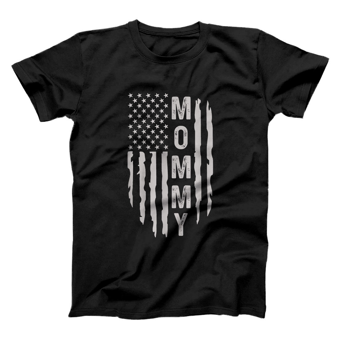 American Mommy USA Flag Fathers Day T-Shirt