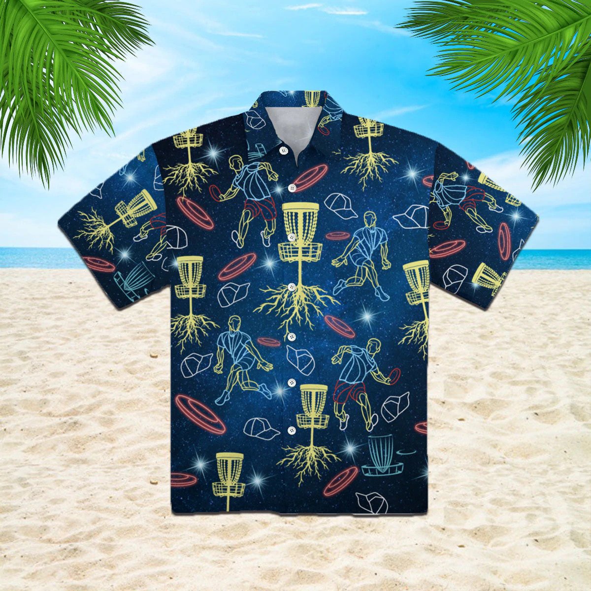 Personalized Disc Golf Hawaiian Shirts For Men, Women