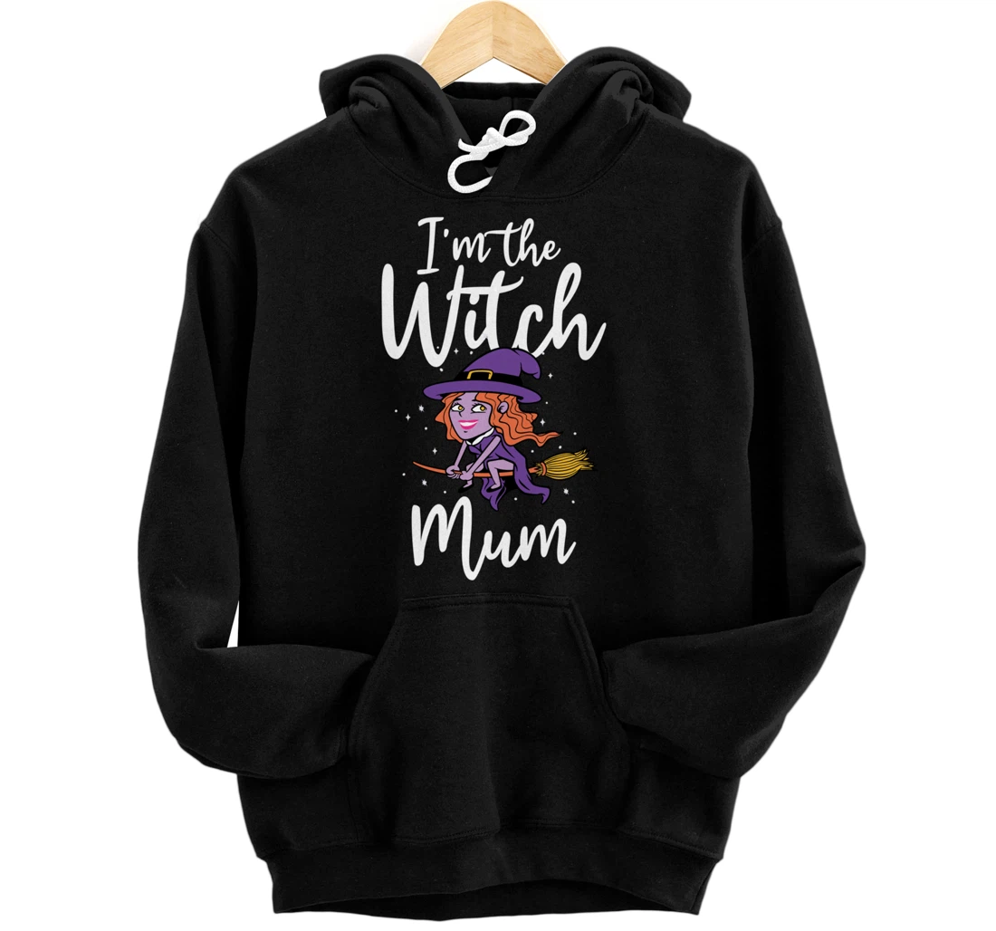 Personalized Witch Mum Mother Matching Family Halloween Pullover Hoodie