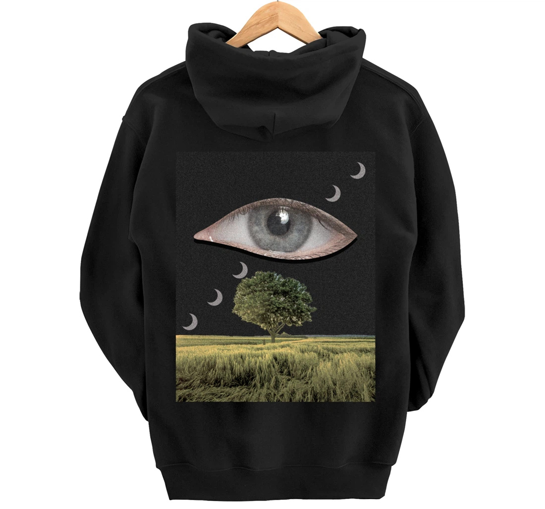  Weirdcore Aesthetic Dreamcore Oddcore Eye And Crescent Moons  Pullover Hoodie : Clothing, Shoes & Jewelry