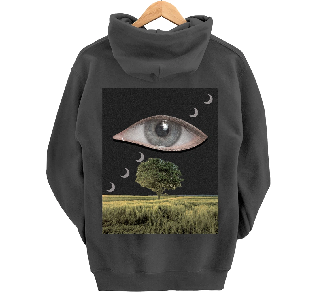  Weirdcore Aesthetic Dreamcore Oddcore Eye And Crescent Moons  Pullover Hoodie : Clothing, Shoes & Jewelry