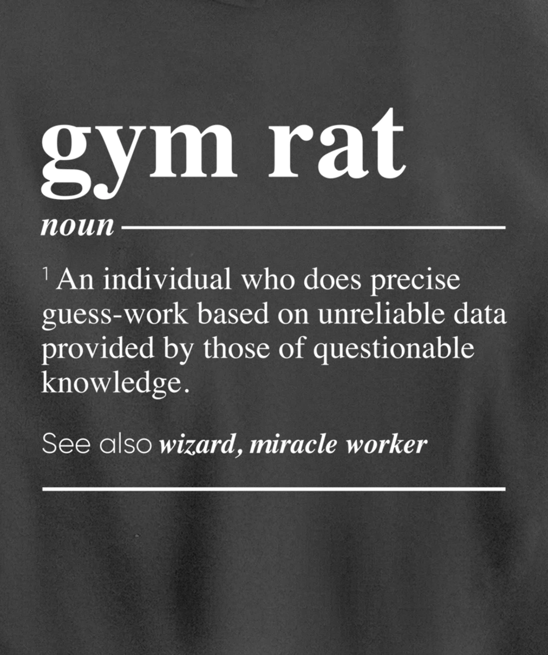 Personalized Gym Rat Definition Funny Noun Pullover Hoodie - All Star Shirt