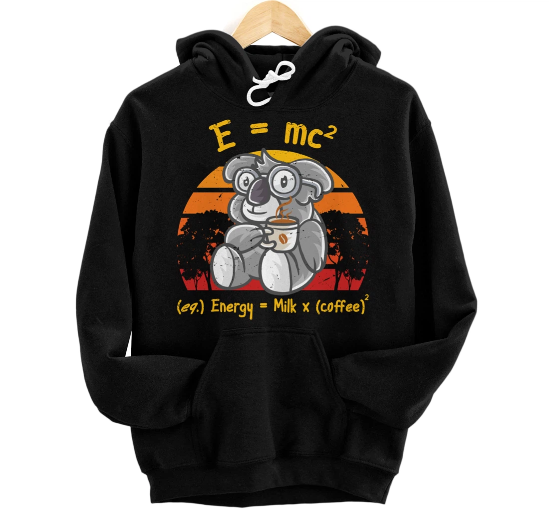 Coffee Nerd Math Formula Teacher Coffee Mug Koala Bear Pullover Hoodie