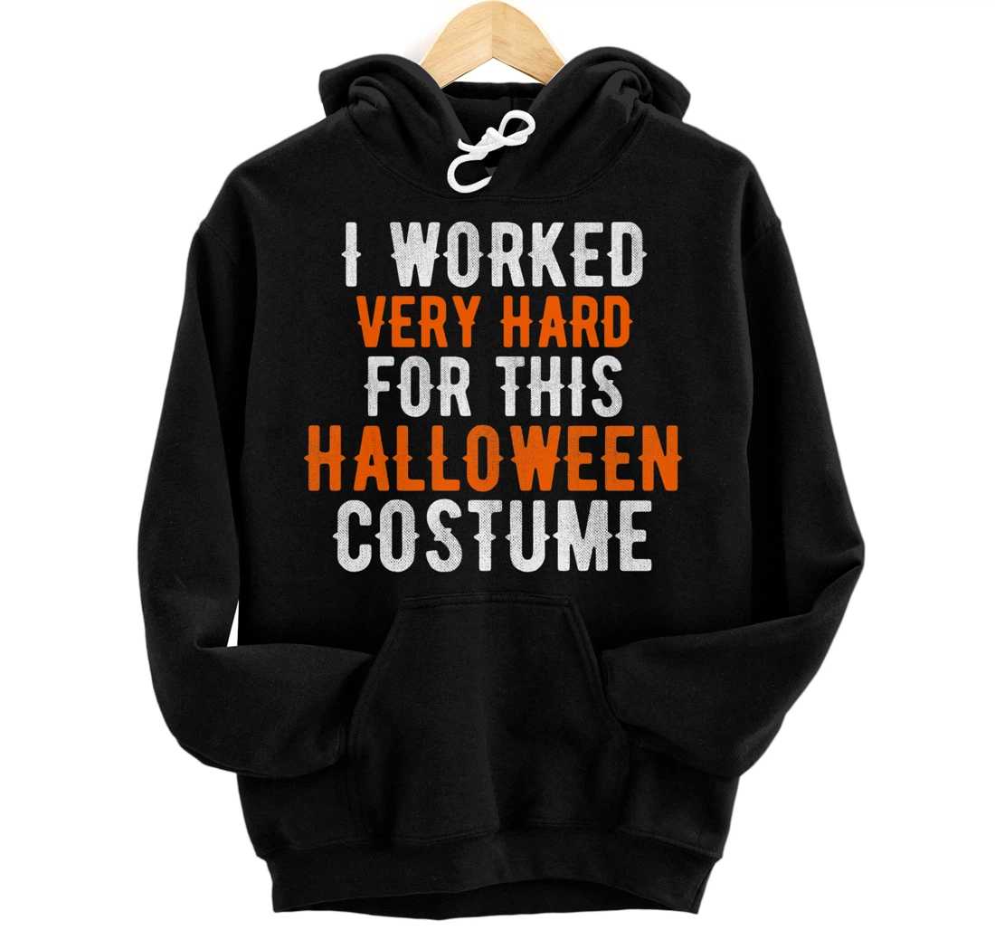 This is My Halloween Costume Funny Simple Halloween Pullover Hoodie