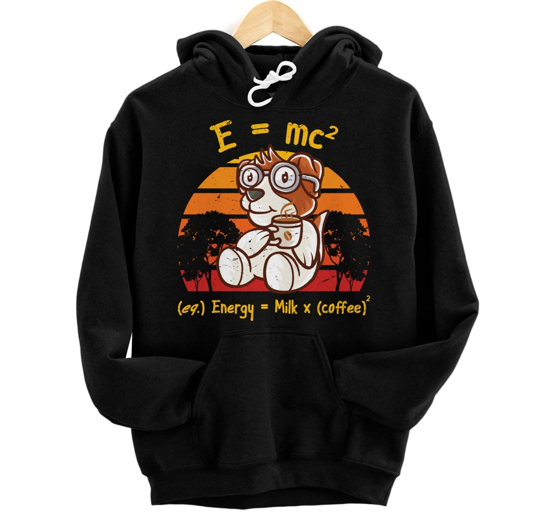 Coffee Nerd Math Formula Teacher Coffee Mug Jack Russell Dog Pullover Hoodie