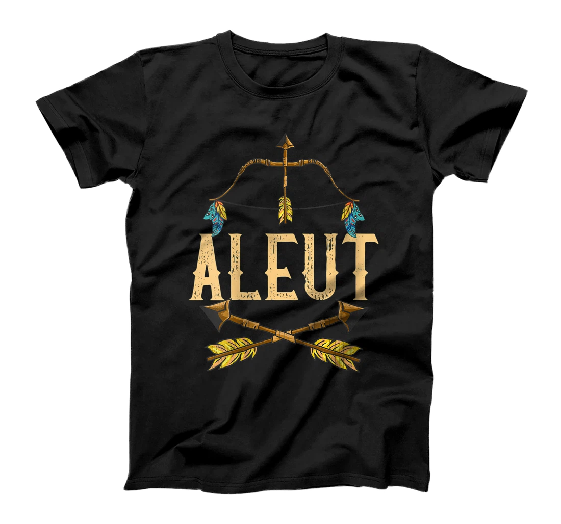 Personalized Womens Aleut Heritage Native American Race Aleut Tribe Related T-Shirt, Women T-Shirt