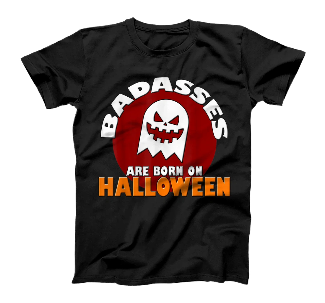 Badasses Are Born On Halloween Halloween Costume Party T-Shirt, Women T-Shirt