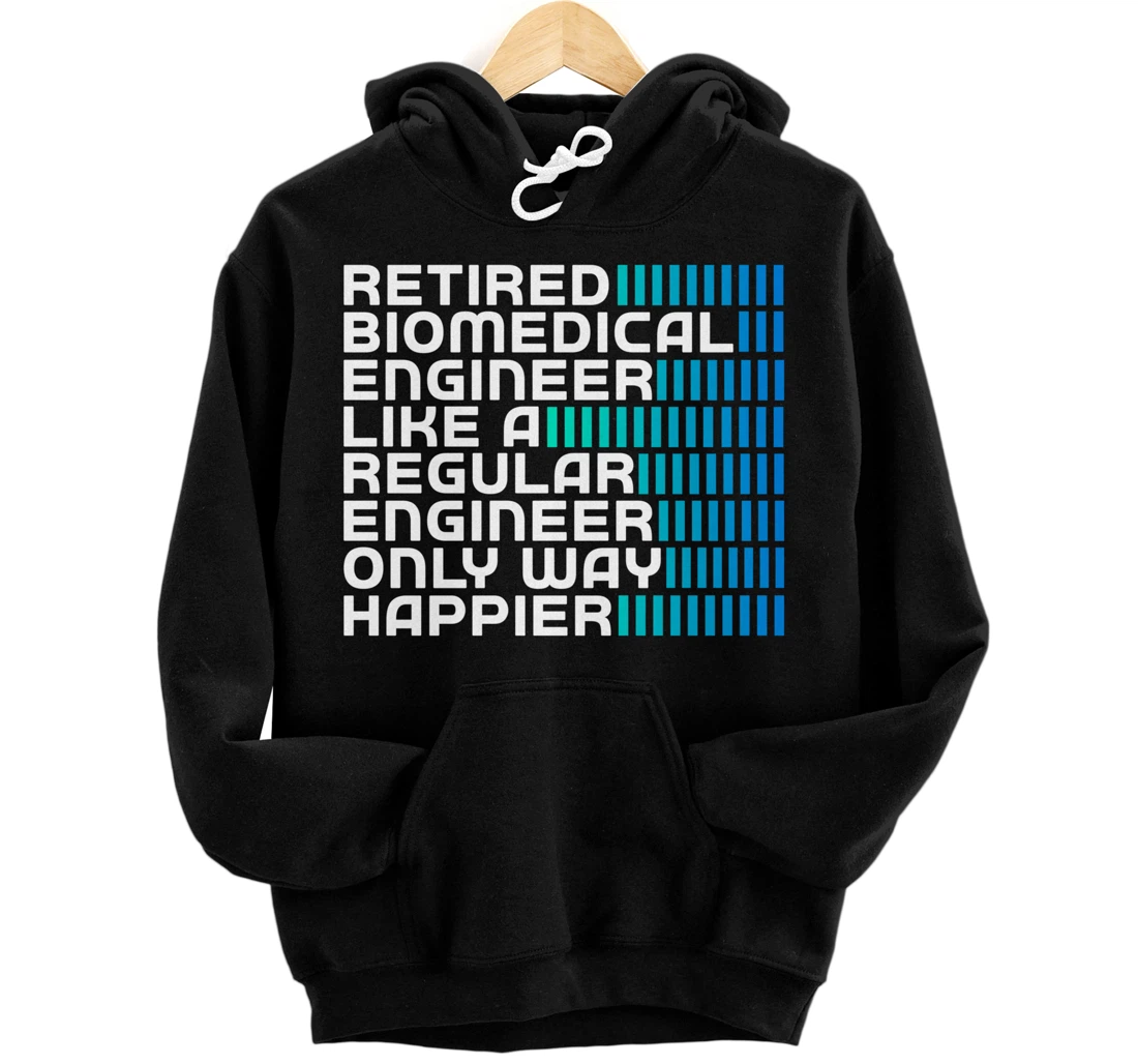 Personalized Retired Biomedical Engineer Pullover Hoodie